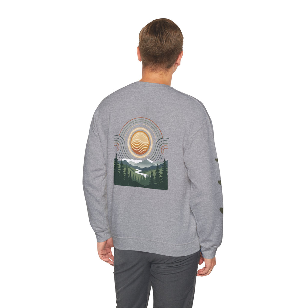 Golden frequency Crewneck